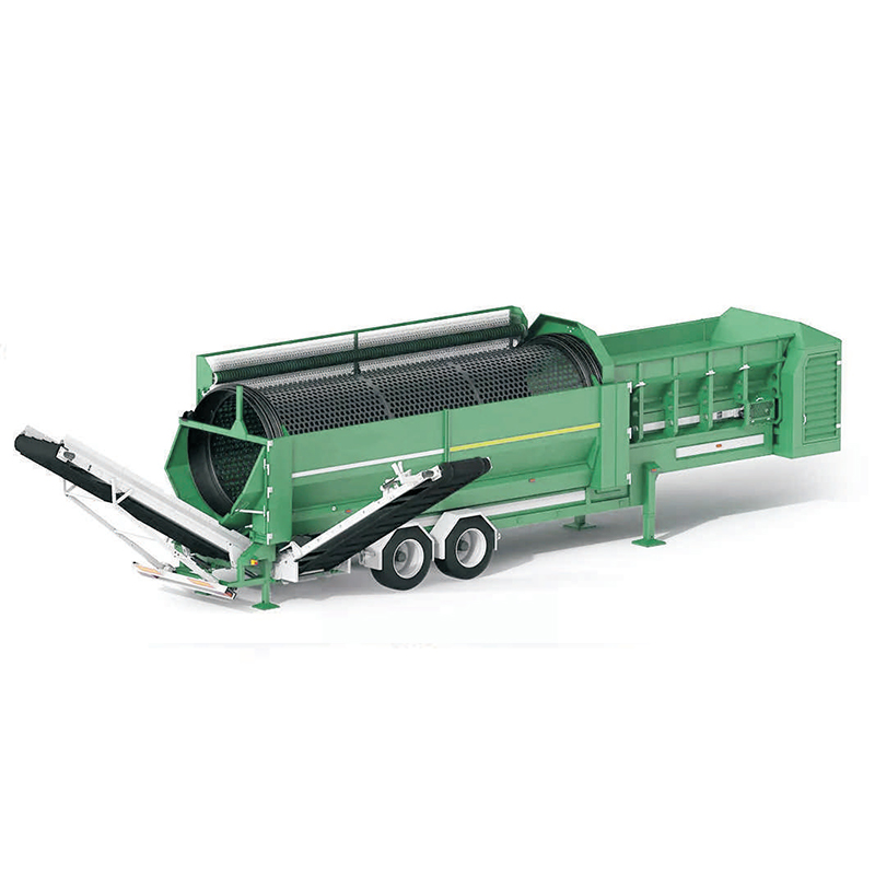 Мобильный тумблерный грохот .2